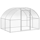 hønsehus 3x16x2 m galvaniseret stål
