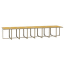 spisebordssæt til haven 21 dele med hynder polyrattan beige