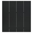 4-panels rumdelere 2 stk. 160x180 cm stål sort