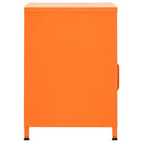 natborde 2 stk. 35x35x51 cm stål orange