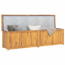 hyndeboks 200x50x55 cm massivt teaktræ
