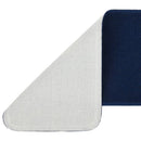 skridsikre trappemåtter 15 stk. 60x25 cm rektangulær marineblå