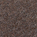 skridsikre trappemåtter 15 stk. 75x20 cm rektangulær brun
