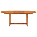 havebord 200x100x75 cm massivt eukalyptustræ