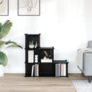 kubeformede opbevaringskasser 6 stk. PP sort