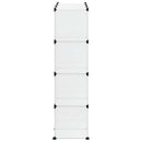 kubeformede opbevaringskasser 12 stk. PP transparent