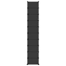 skoreol 44x32x174 cm PP sort