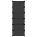 skoreol 94,5x36,5x106 cm PP sort