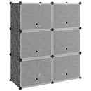 skoreol 84,5x31x93,5 cm PP sort