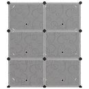 skoreol 84,5x31x93,5 cm PP sort