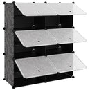 skoreol 84,5x31x93,5 cm PP sort