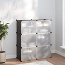 skoreol 84,5x31x93,5 cm PP sort