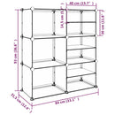 skoreol 84x31,5x93 cm PP transparent