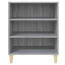 skænk 57x35x70 cm konstrueret træ grå sonoma-eg