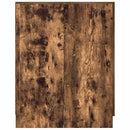 vaskemaskineskab 71x71,5x91,5 cm røget egetræsfarve