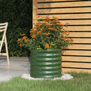 plantekrukke 40x40x36 cm galvaniseret stål grøn