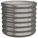plantekrukke 40x40x36 cm galvaniseret stål grå