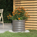 plantekrukke 40x40x36 cm galvaniseret stål grå