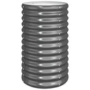 plantekrukke 40x40x68 cm galvaniseret stål antracitgrå