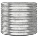 plantekrukke 80x80x68 cm galvaniseret stål sølvfarvet