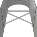 plantekasse 152x40x36 cm galvaniseret stål grå