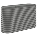 plantekrukke 114x40x68 cm galvaniseret stål grå