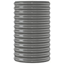 plantekrukke 114x40x68 cm galvaniseret stål grå