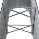 plantekasse 114x40x68 cm galvaniseret stål antracitgrå