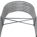 plantekasse 152x80x36 cm galvaniseret stål grøn