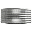 plantekasse 296x80x36 cm galvaniseret stål sølvfarvet
