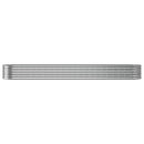 plantekasse 368x80x36 cm galvaniseret stål sølvfarvet