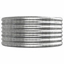plantekasse 368x80x36 cm galvaniseret stål sølvfarvet