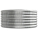 plantekrukke 440x80x36 cm galvaniseret stål sølvfarvet