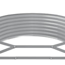 plantekasse 175x100x36 cm galvaniseret stål antracitgrå