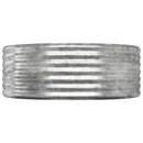 plantekasse 249x100x36 cm galvaniseret stål sølvfarvet