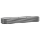 plantekasse 322x100x36 cm galvaniseret stål grå