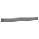 plantekasse 507x100x36 cm galvaniseret stål grå
