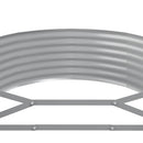 plantekasse 507x100x36 cm galvaniseret stål antracitgrå