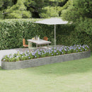 plantekasse 507x100x36 cm galvaniseret stål sølvfarvet