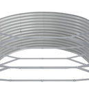 plantekasse 544x100x36 cm galvaniseret stål grøn