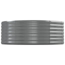 plantekasse 544x100x36 cm galvaniseret stål grå