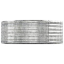 plantekasse 544x100x36 cm galvaniseret stål sølvfarvet