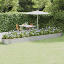 plantekasse 544x100x36 cm galvaniseret stål sølvfarvet