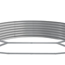 plantekasse 523x140x36 cm galvaniseret stål brun
