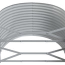 plantekasse 322x100x68 cm galvaniseret stål grøn