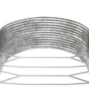 plantekasse 291x140x68 cm galvaniseret stål sølvfarvet