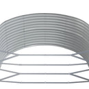 plantekasse 367x140x68 cm galvaniseret stål brun
