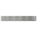plantekasse 447x140x68 cm galvaniseret stål sølvfarvet