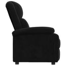 lænestol velour sort