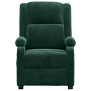 massagestol velour mørkegrøn